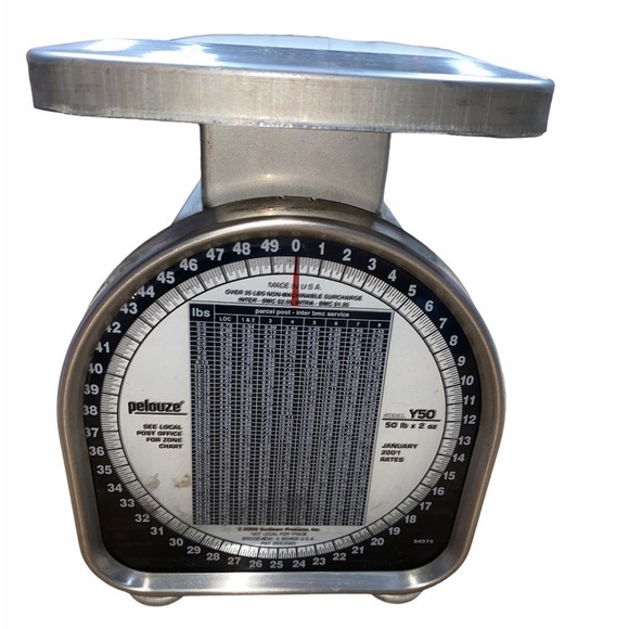 Pelouze Other - Pelouze mechanical 50 lb stainless steel scale